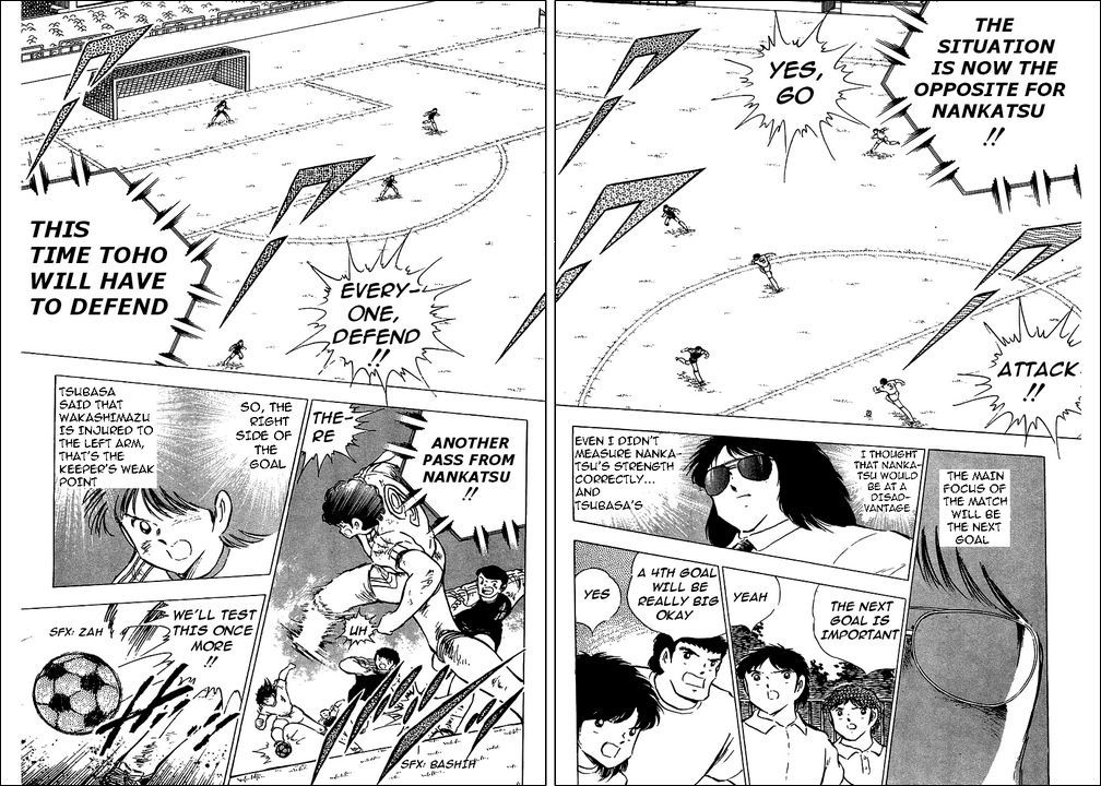 Captain Tsubasa Chapter 80 page 55 - Chapter 80: Incandescent Fighters, The Fierce Tiger And Tsubasa
