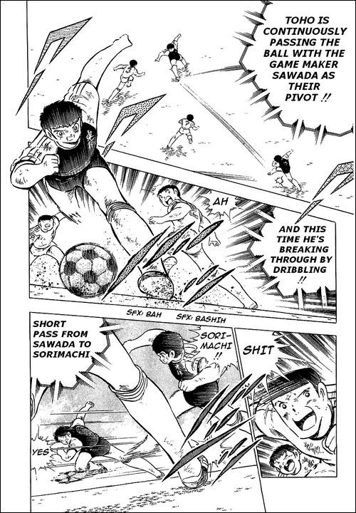 Captain Tsubasa Chapter 80 page 60 - Chapter 80: Incandescent Fighters, The Fierce Tiger And Tsubasa