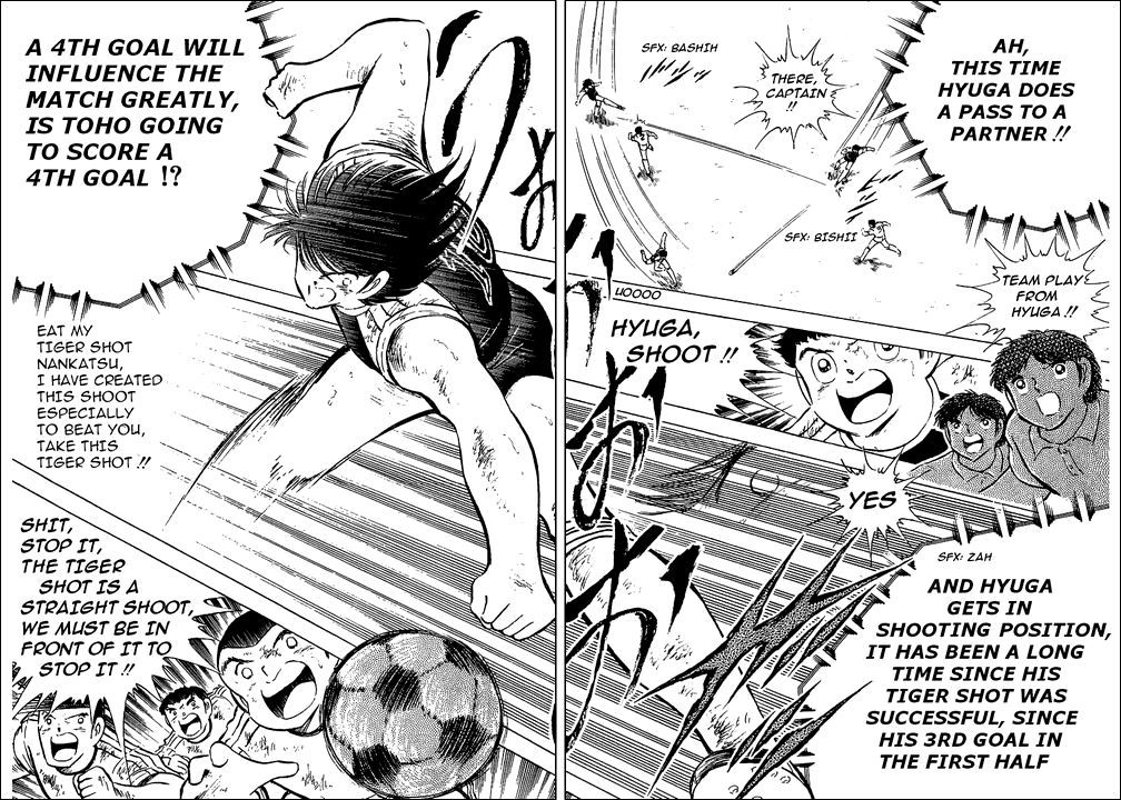 Captain Tsubasa Chapter 80 page 68 - Chapter 80: Incandescent Fighters, The Fierce Tiger And Tsubasa