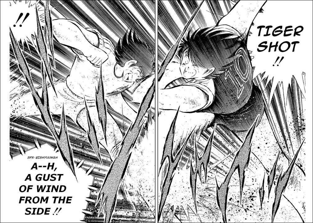 Captain Tsubasa Chapter 80 page 81 - Chapter 80: Incandescent Fighters, The Fierce Tiger And Tsubasa