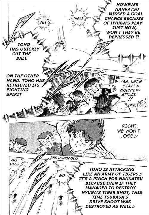 Captain Tsubasa Chapter 80 page 84 - Chapter 80: Incandescent Fighters, The Fierce Tiger And Tsubasa