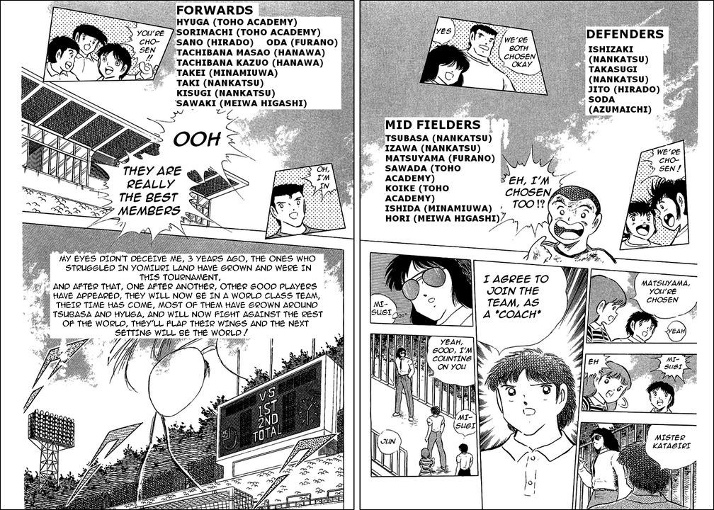 Captain Tsubasa Chapter 84 page 46 - Chapter 84: Departure for Tomorrow