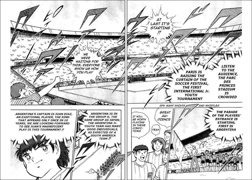 Captain Tsubasa Chapter 90 page 35 - Chapter 90: Big Gathering In Paris!!