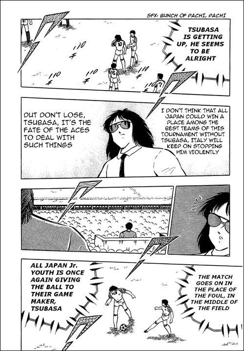 Captain Tsubasa Chapter 91 page 14 - Chapter 91: The Great Setting Off