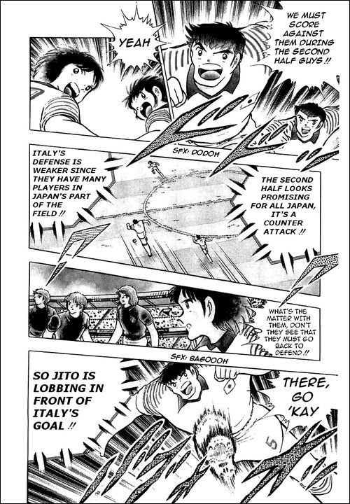 Captain Tsubasa Chapter 91 page 55 - Chapter 91: The Great Setting Off