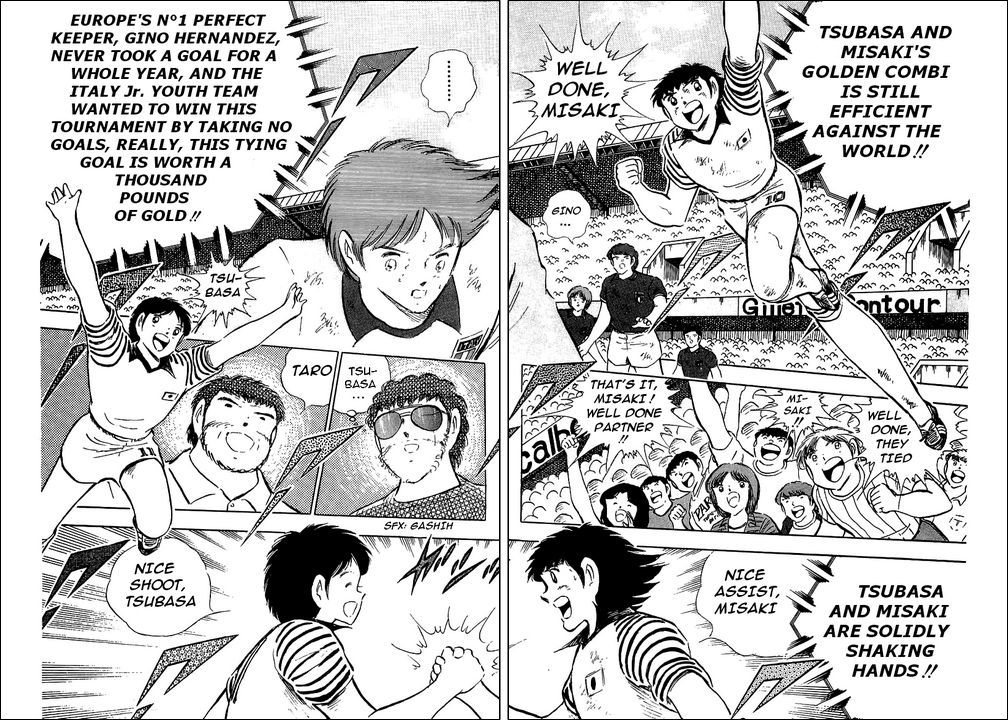 Captain Tsubasa Chapter 92 page 28 - Chapter 92: Perfect Come-Back! Golden Combi