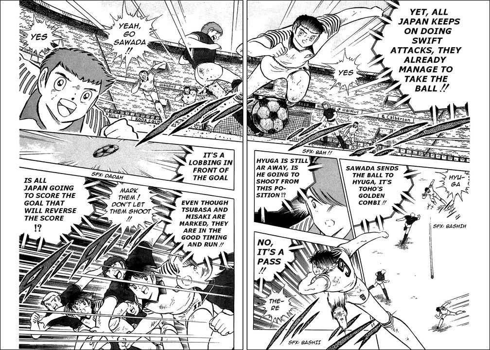 Captain Tsubasa Chapter 92 page 32 - Chapter 92: Perfect Come-Back! Golden Combi