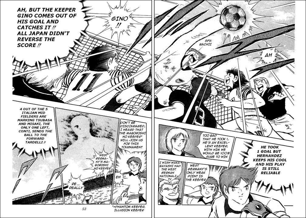 Captain Tsubasa Chapter 92 page 33 - Chapter 92: Perfect Come-Back! Golden Combi