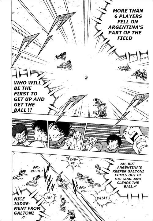 Captain Tsubasa Chapter 94 page 105 - Chapter 94: Never Give Up