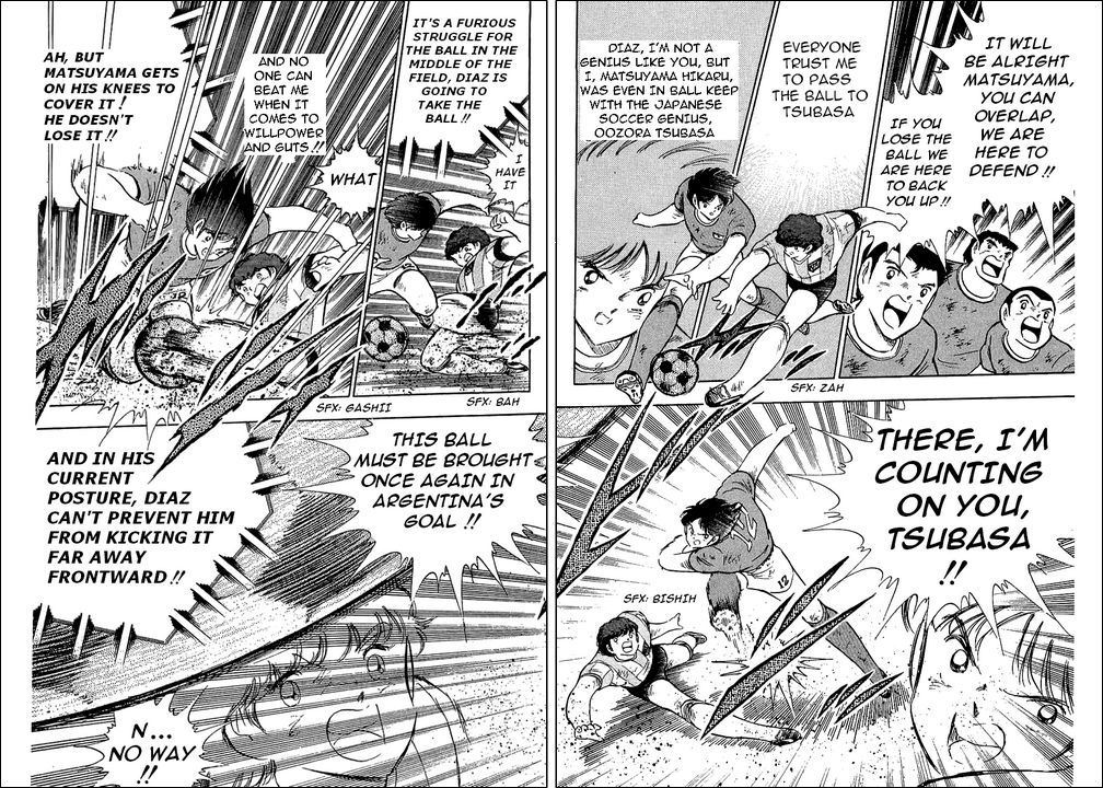 Captain Tsubasa Chapter 94 page 122 - Chapter 94: Never Give Up