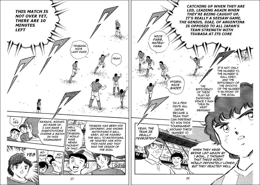 Captain Tsubasa Chapter 94 page 127 - Chapter 94: Never Give Up