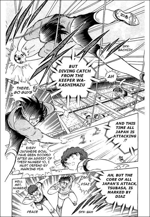 Captain Tsubasa Chapter 94 page 133 - Chapter 94: Never Give Up