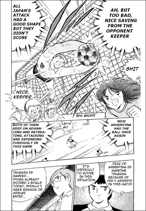 Captain Tsubasa Chapter 94 page 136 - Chapter 94: Never Give Up