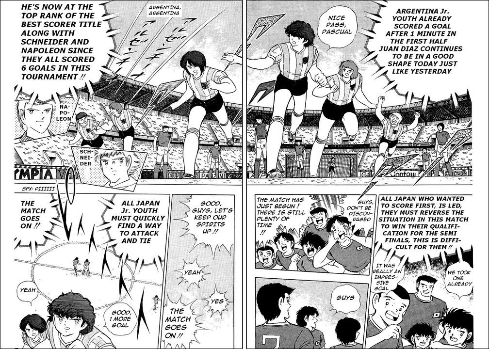 Captain Tsubasa Chapter 94 page 14 - Chapter 94: Never Give Up