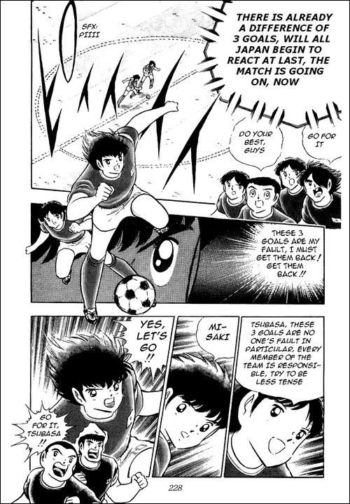 Captain Tsubasa Chapter 94 page 33 - Chapter 94: Never Give Up
