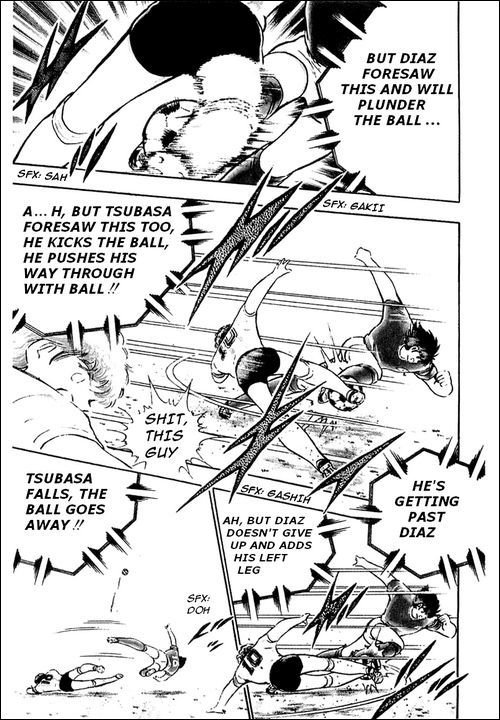 Captain Tsubasa Chapter 94 page 36 - Chapter 94: Never Give Up