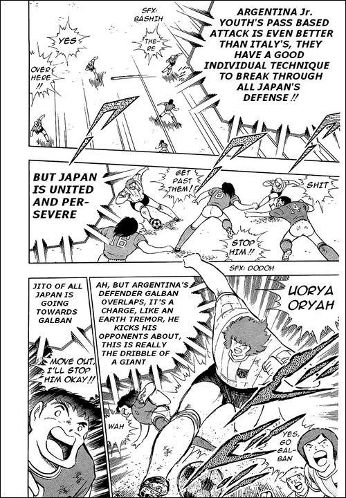 Captain Tsubasa Chapter 94 page 74 - Chapter 94: Never Give Up