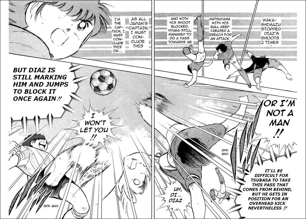 Captain Tsubasa Chapter 94 page 85 - Chapter 94: Never Give Up