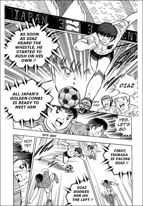 Captain Tsubasa Chapter 94 page 97 - Chapter 94: Never Give Up