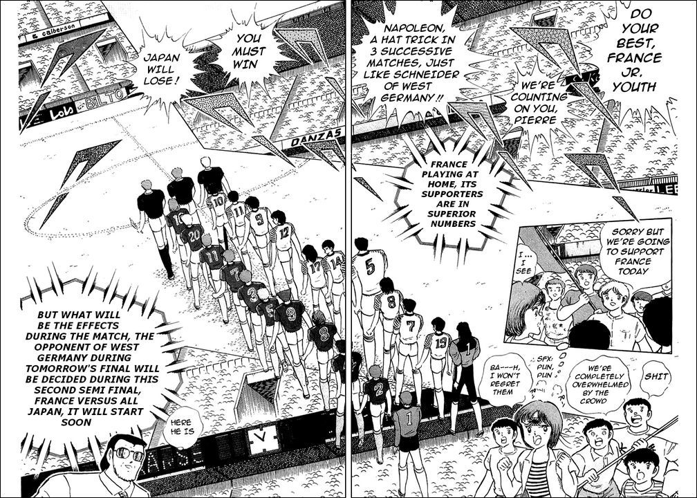 Captain Tsubasa Chapter 98 page 10 - Chapter 98: The War Starts!! Japan vs France