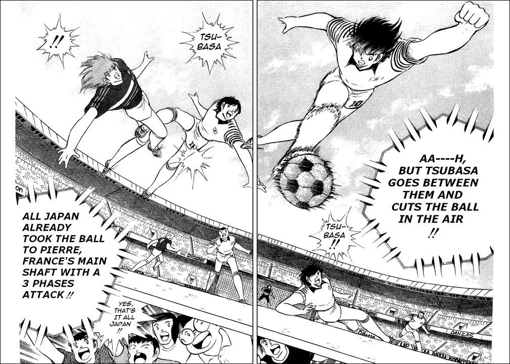 Captain Tsubasa Chapter 98 page 14 - Chapter 98: The War Starts!! Japan vs France