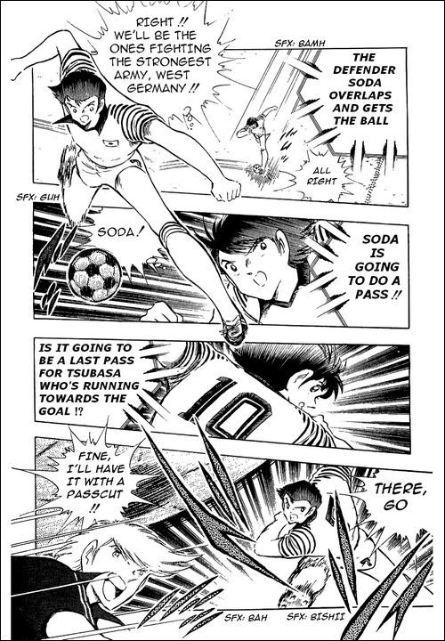 Captain Tsubasa Chapter 98 page 21 - Chapter 98: The War Starts!! Japan vs France