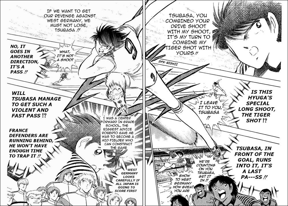 Captain Tsubasa Chapter 98 page 23 - Chapter 98: The War Starts!! Japan vs France