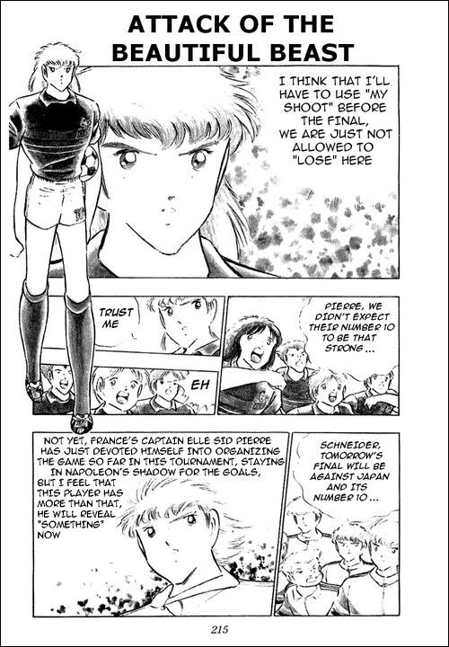 Captain Tsubasa Chapter 99 page 1 - Chapter 99: Attack Of The Beautiful Beast