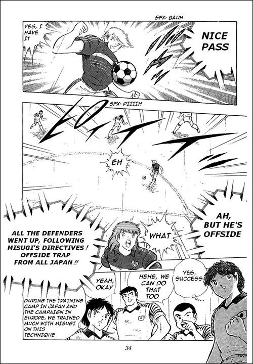 Captain Tsubasa Chapter 99 page 105 - Chapter 99: Attack Of The Beautiful Beast