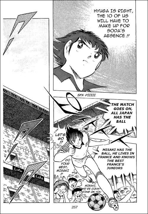 Captain Tsubasa Chapter 99 page 34 - Chapter 99: Attack Of The Beautiful Beast