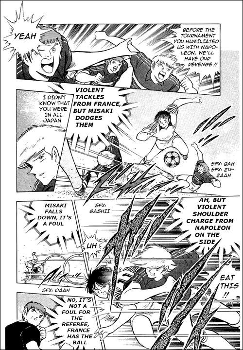 Captain Tsubasa Chapter 99 page 35 - Chapter 99: Attack Of The Beautiful Beast