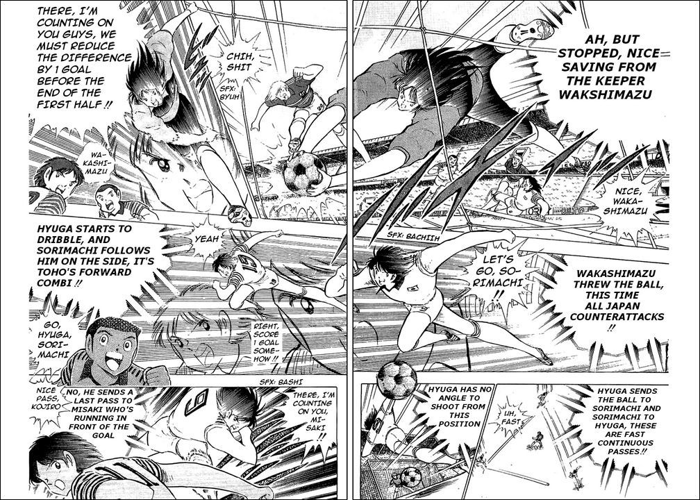 Captain Tsubasa Chapter 99 page 44 - Chapter 99: Attack Of The Beautiful Beast