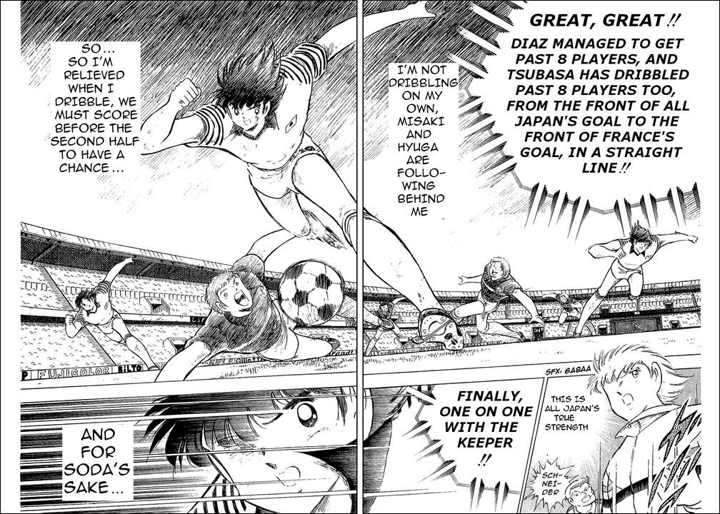 Captain Tsubasa Chapter 99 page 51 - Chapter 99: Attack Of The Beautiful Beast
