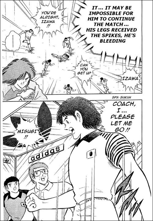 Captain Tsubasa Chapter 99 page 97 - Chapter 99: Attack Of The Beautiful Beast