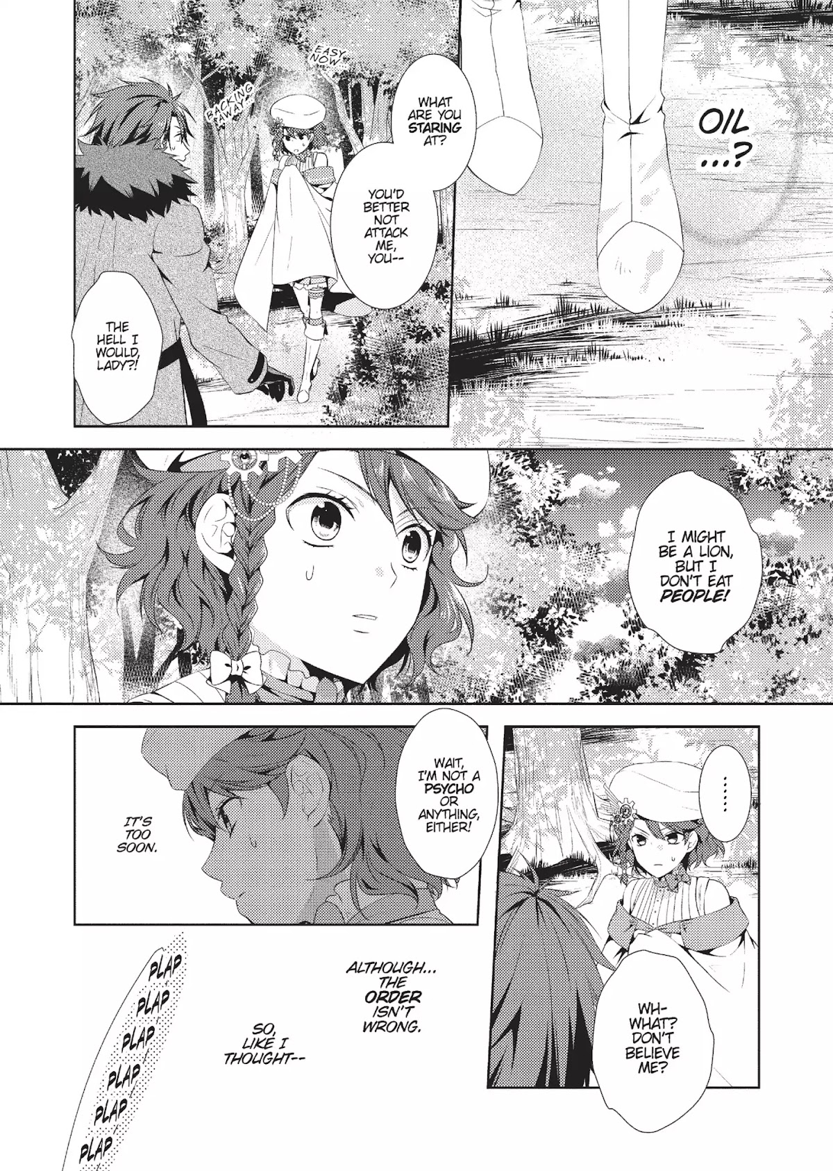Captive Hearts of Oz Chapter 4 page 10 - Chapter 4: Nicholas the Woodman and Leon the Lion