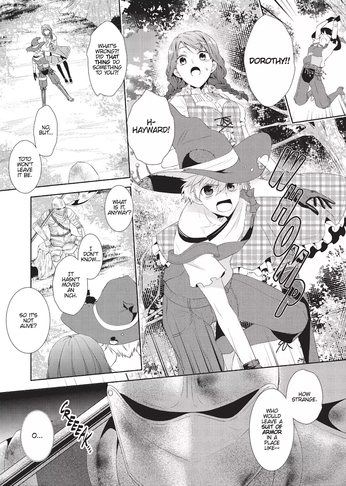 Captive Hearts of Oz Chapter 4 page 3 - Chapter 4: Nicholas the Woodman and Leon the Lion