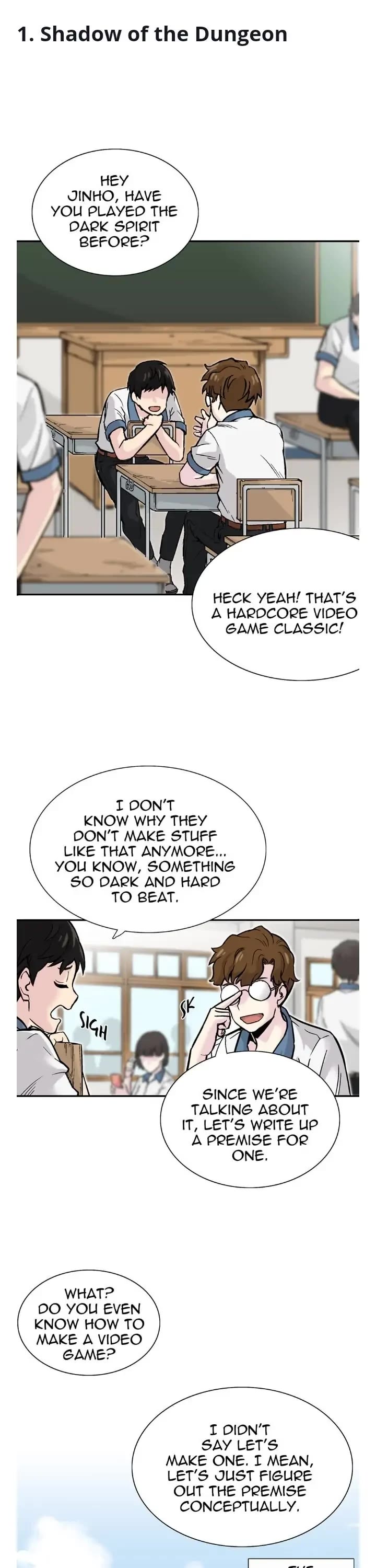 Capture the Golem and Escape Poverty Chapter 1 page 1 - Chapter 1: Shadow of the Dungeon