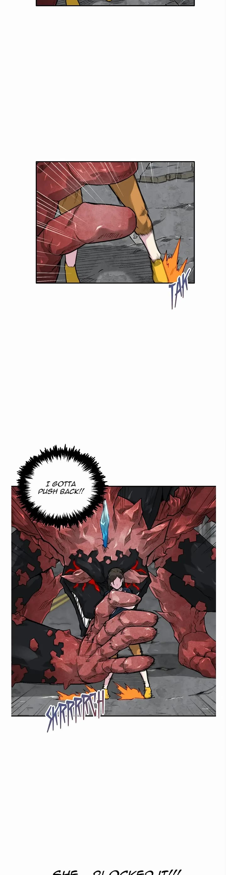 Capture the Golem and Escape Poverty Chapter 11 page 34 - Chapter 11: My Strength