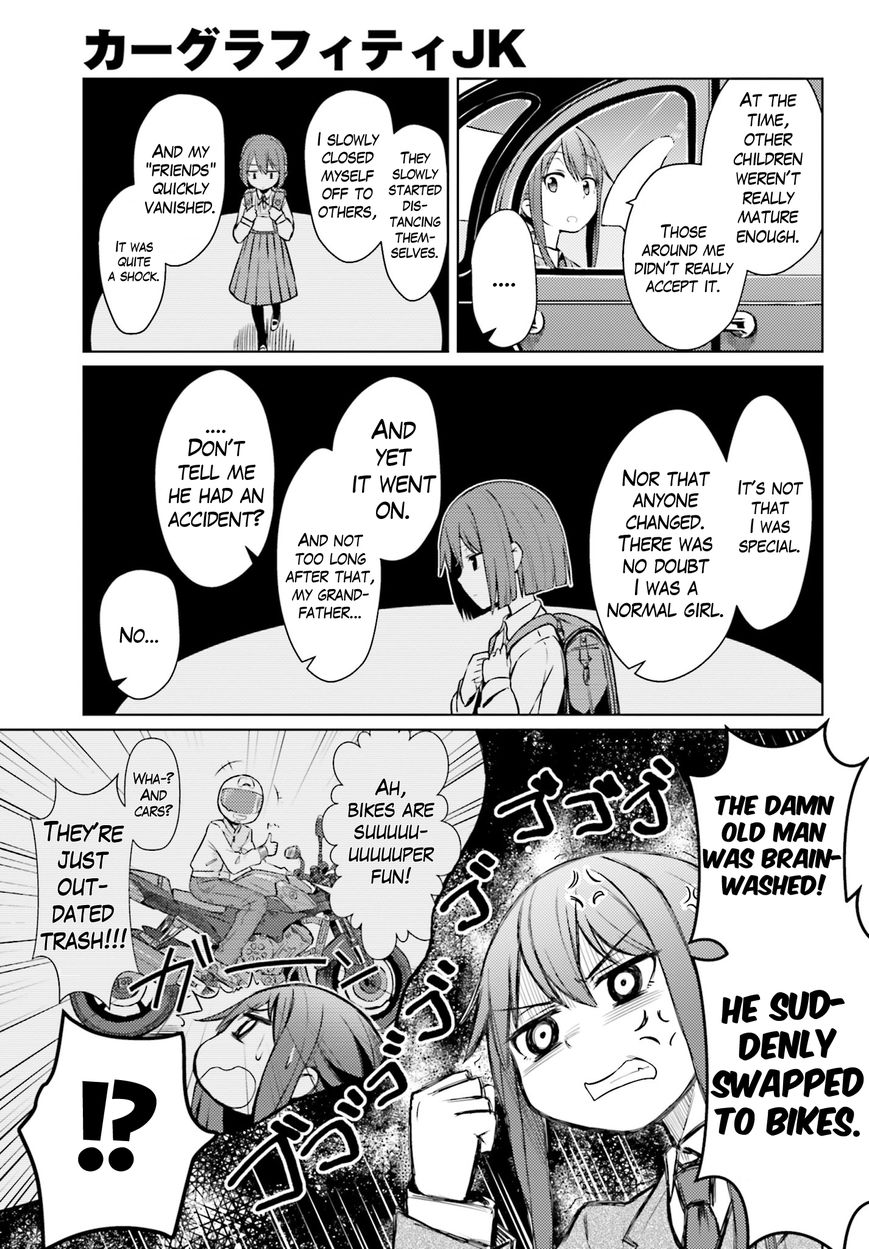 Car Graffiti JK Chapter 1 page 35 - Chapter 1 : Two HP and a Car Club?