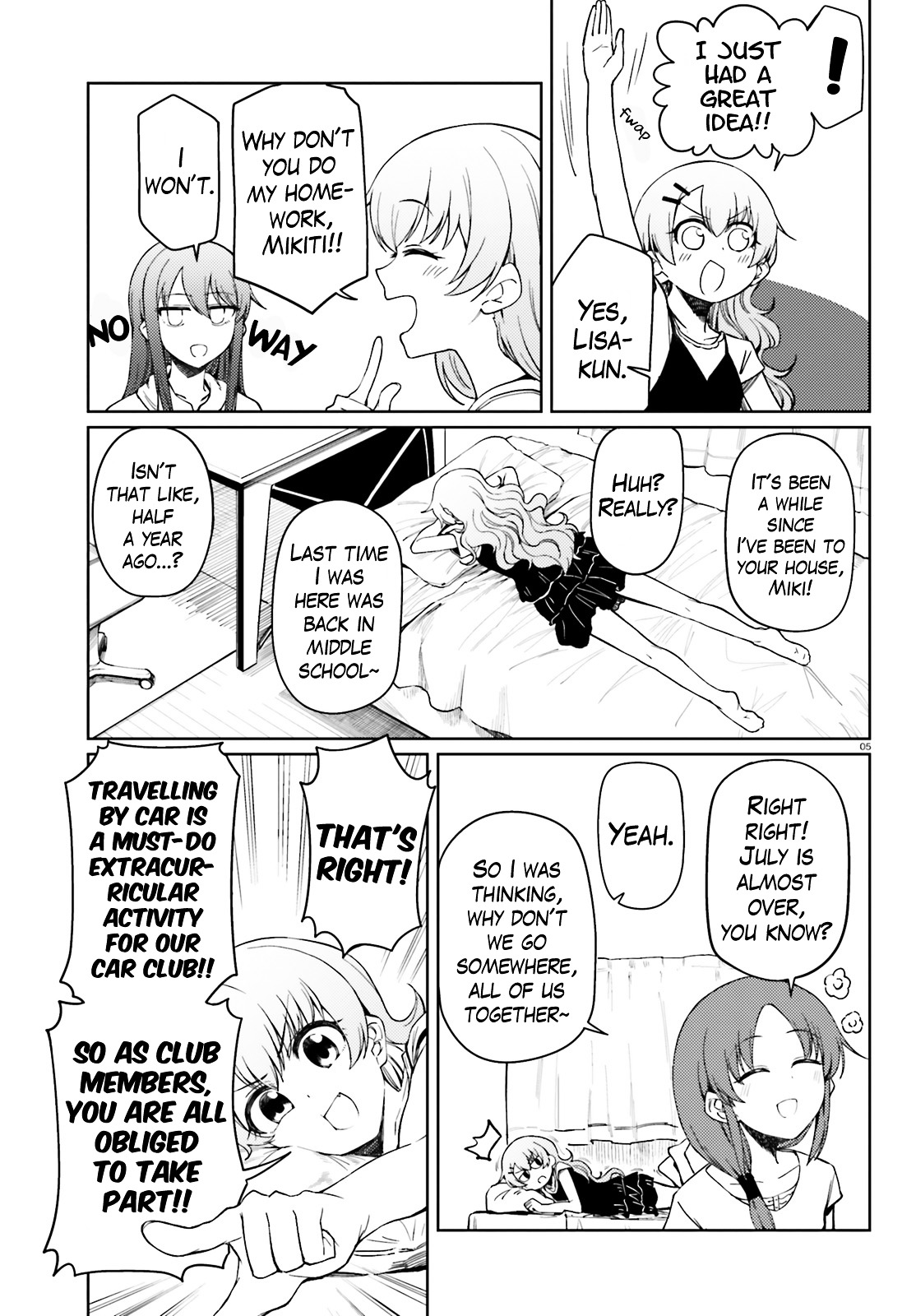 Car Graffiti JK Chapter 16.3 page 5 - Chapter 16 v3 : Going Somewhere ①