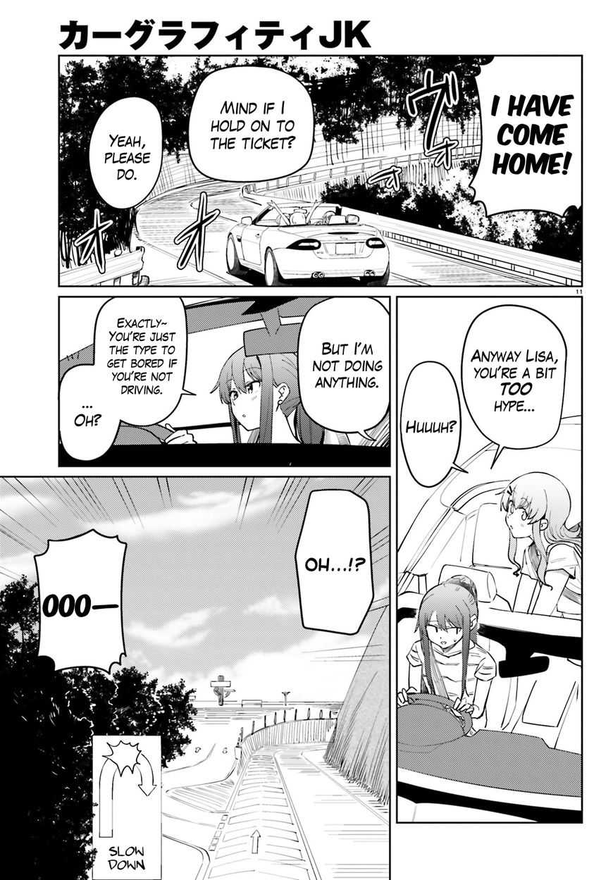 Car Graffiti JK Chapter 17 page 11 - Chapter 17 : First of All, Izu
