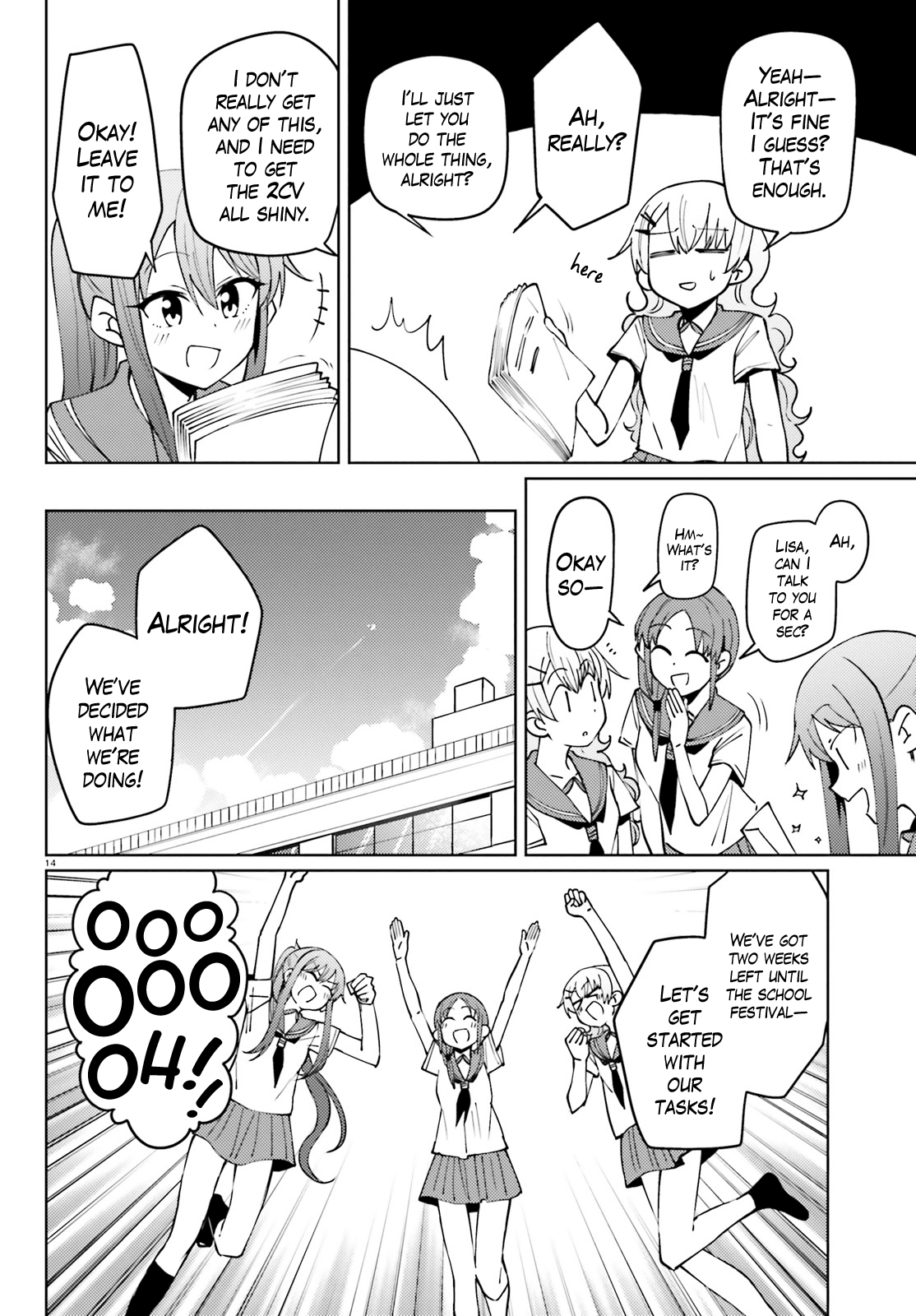 Car Graffiti JK Chapter 20 page 14 - Chapter 20 : Festival! ①