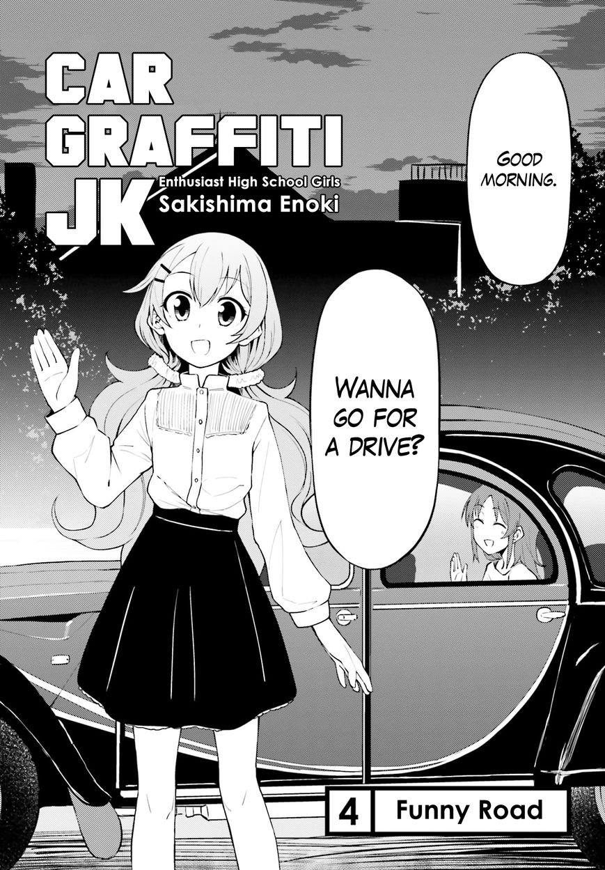 Car Graffiti JK Chapter 4 page 2 - Chapter 4 : Funny Road