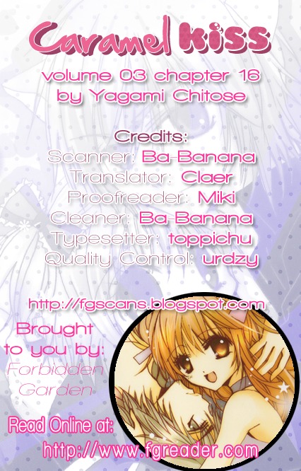 Caramel Kiss Chapter 16 page 32 - Chapter 16