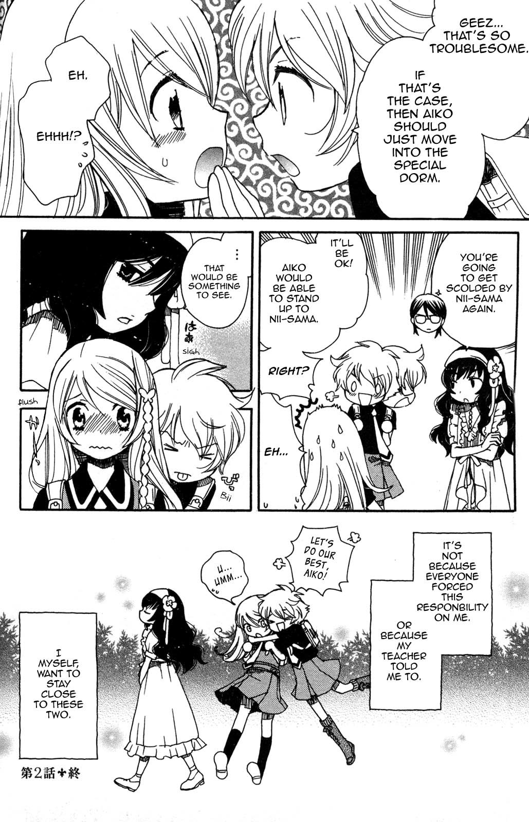 Carbonard Crown Chapter 2 page 32 - Chapter 2: The Person That Protects Me