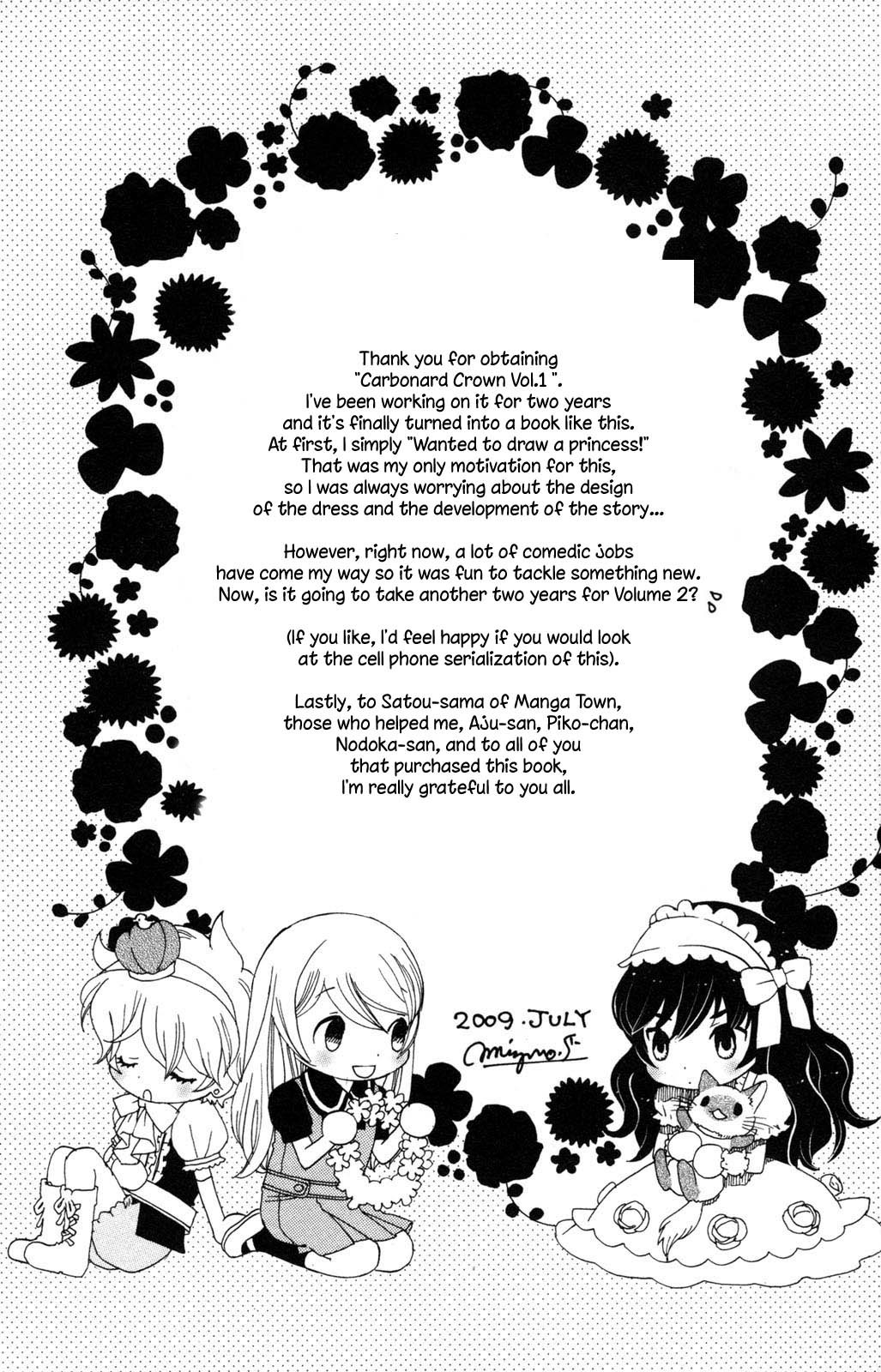 Carbonard Crown Chapter 6 page 39 - Chapter 6: Gentle Secret