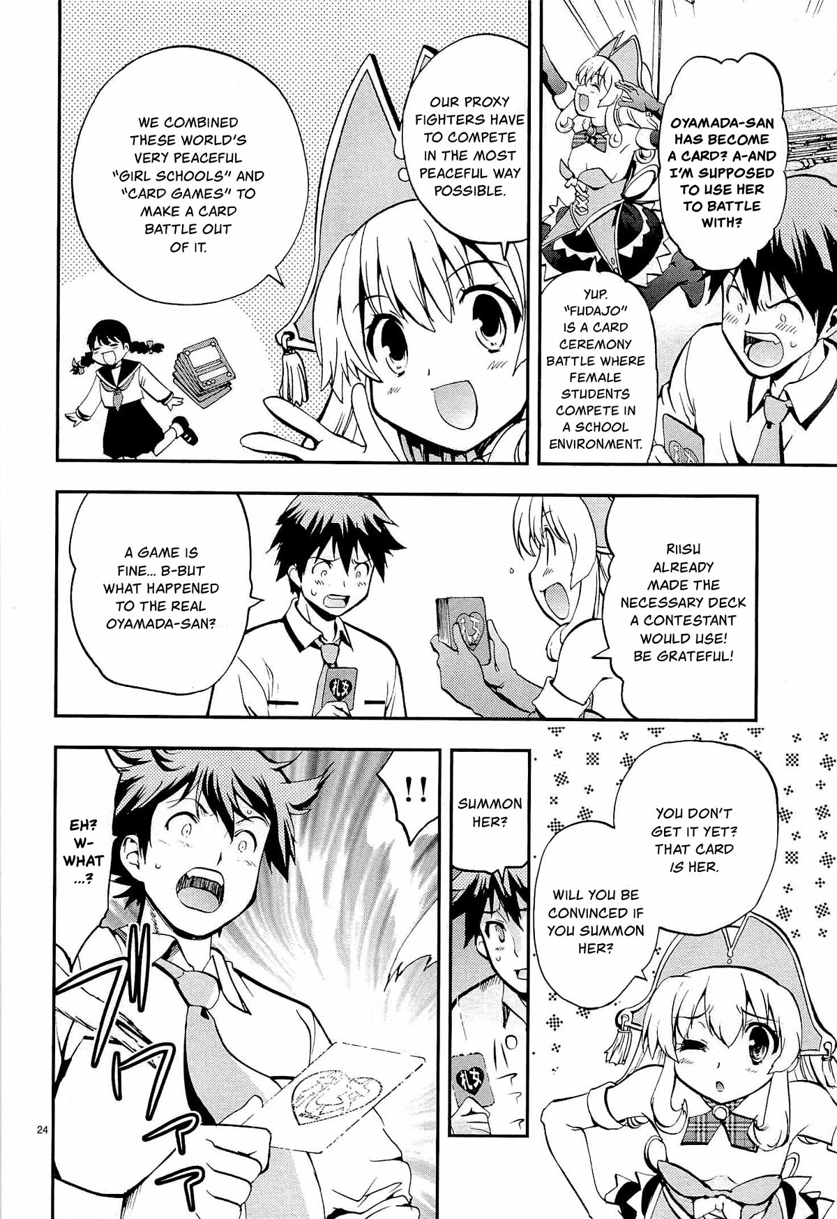 Card Girl! Maiden Summoning Undressing Wars Chapter 1 page 31 - Chapter 1: The Girl of my Dreams Became a Card