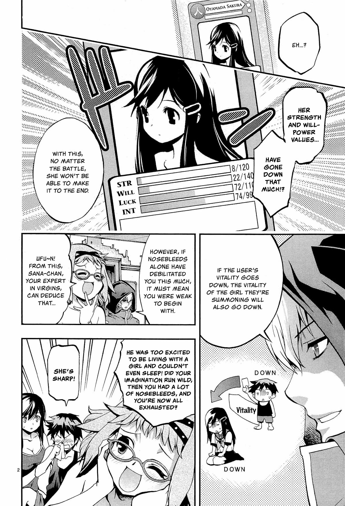 Card Girl! Maiden Summoning Undressing Wars Chapter 10 page 2 - Chapter 10: I Won Fair and Square!