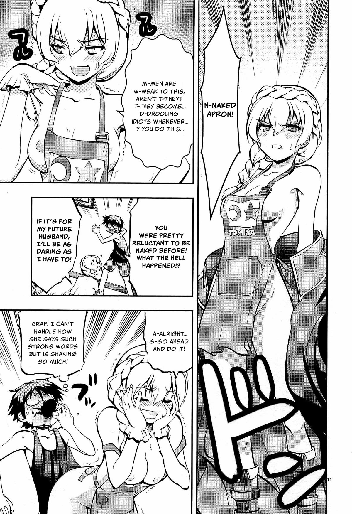 Card Girl! Maiden Summoning Undressing Wars Chapter 11 page 11 - Chapter 11: Is This Paradise!?