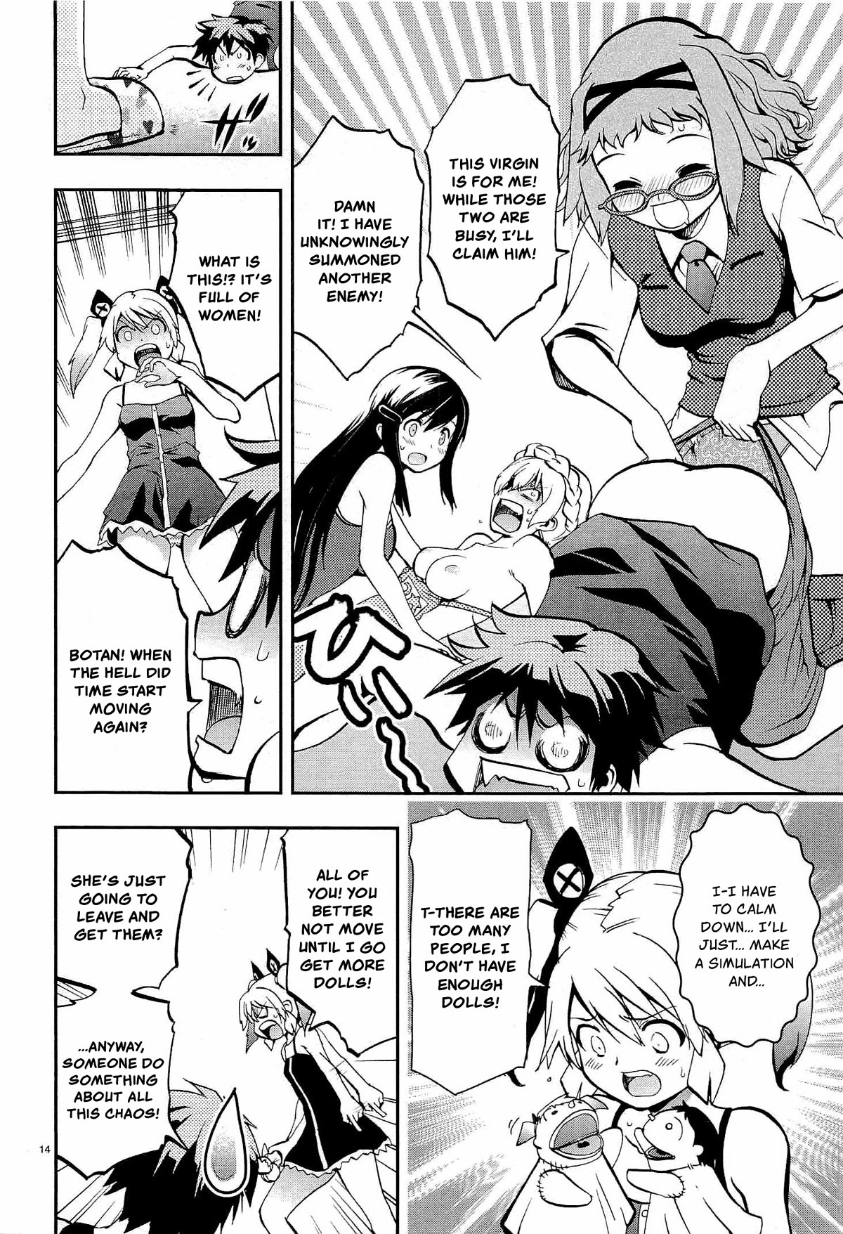 Card Girl! Maiden Summoning Undressing Wars Chapter 11 page 14 - Chapter 11: Is This Paradise!?